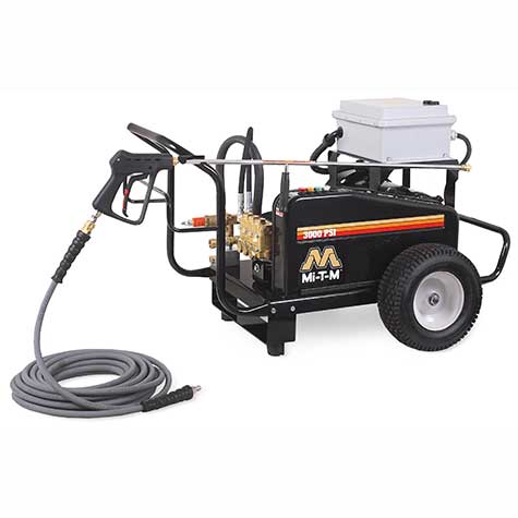 MI-T-M CW-2505-4MGH CW PREMIUM SERIES GAS BELT DRIVE COLD WATER PRESSURE WASHER