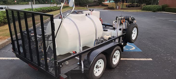 PRESSURE WASHER TRAILER