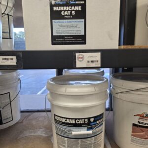 CAT 5 2-part wet look sealer.