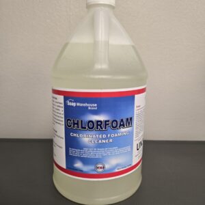 Chlorinated cleaning solution